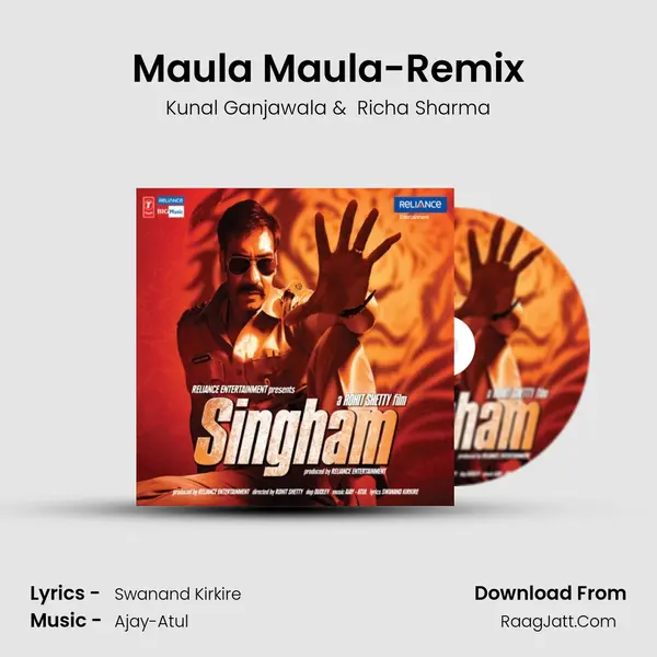 Maula Maula-Remix MP3 Song by Kunal Ganjawala Cover