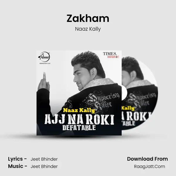 Zakham MP3 Song by Naaz Kally Cover