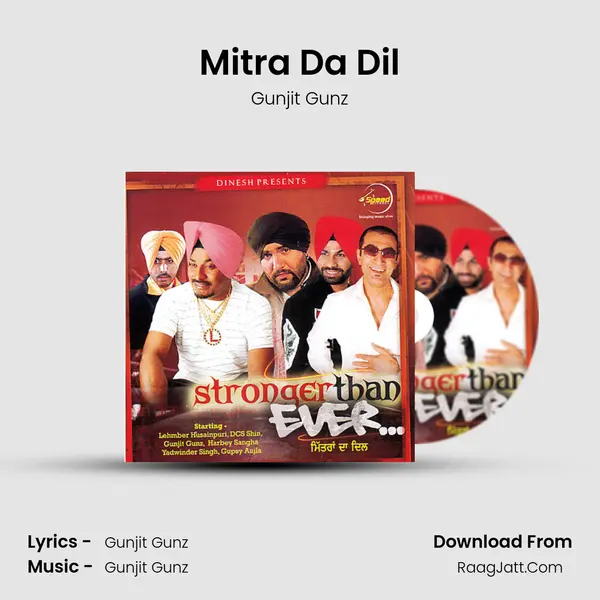 Mitra Da Dil MP3 Song by Gunjit Gunz Cover