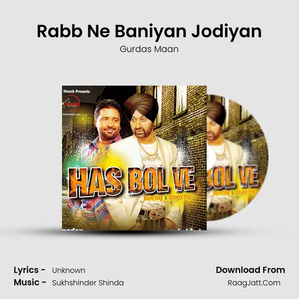 Rabb Ne Baniyan Jodiyan MP3 Song by Gurdas Maan Cover