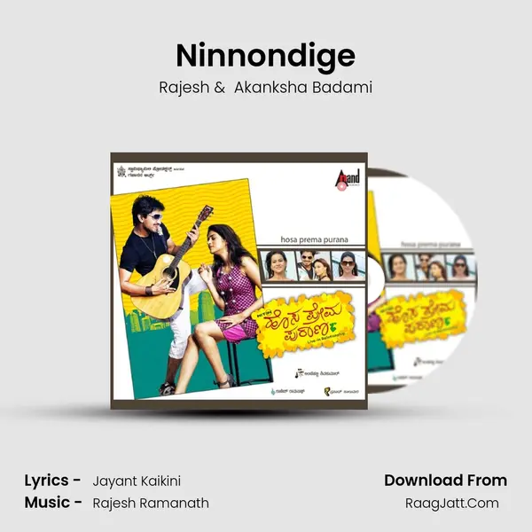 Ninnondige MP3 Song by Rajesh Cover