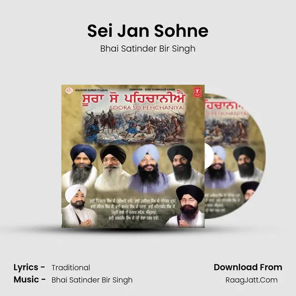 Sei Jan Sohne MP3 Song by Bhai Satinder Bir Singh Cover