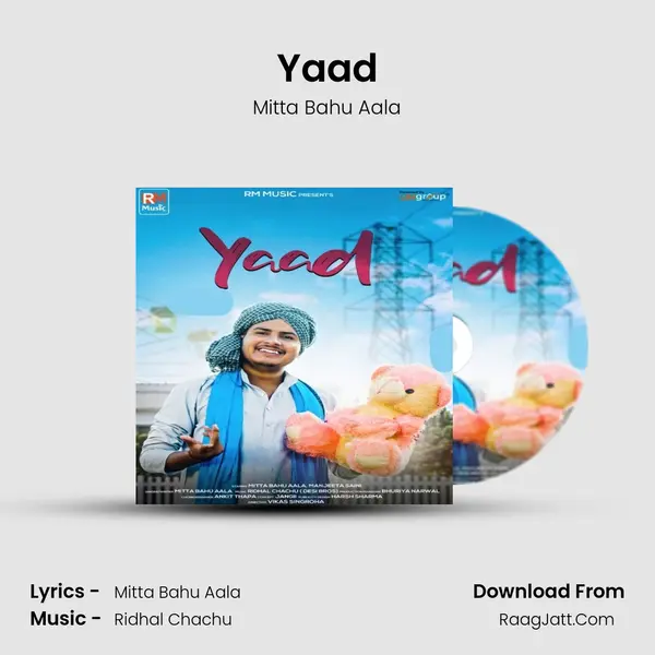 Yaad MP3 Song by Mitta Bahu Aala Cover