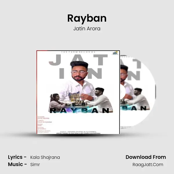 Rayban MP3 Song by Jatin Arora Cover