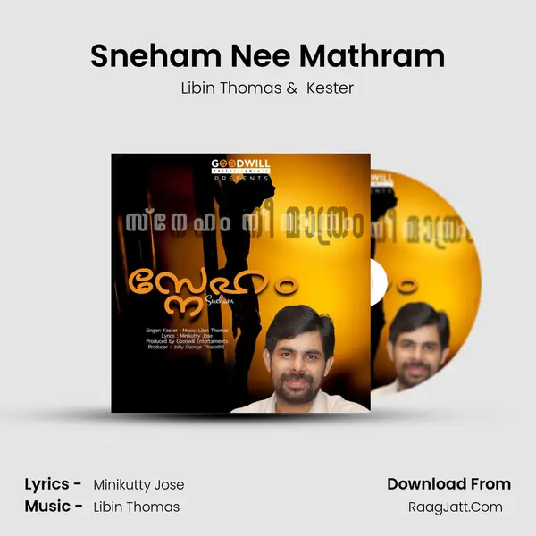 Sneham Nee Mathram MP3 Song by Libin Thomas Cover