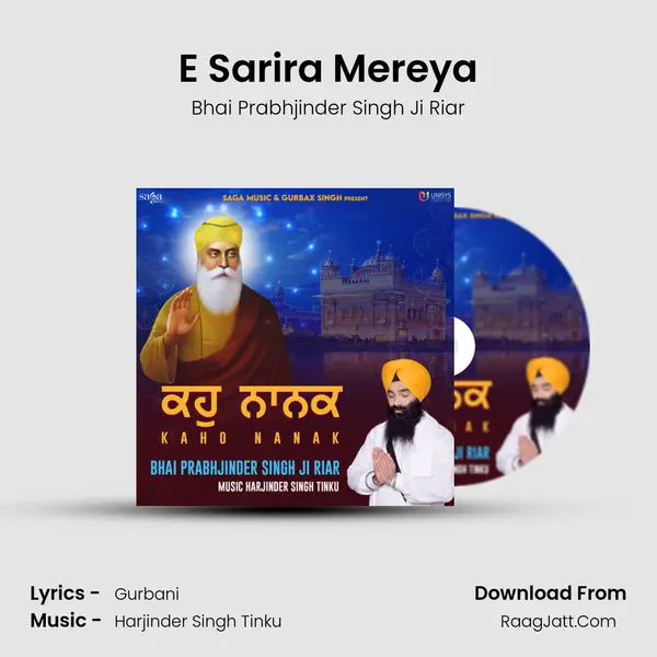 E Sarira Mereya MP3 Song by Bhai Prabhjinder Singh Ji Riar Cover