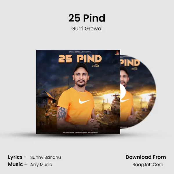 25 Pind MP3 Song by Gurri Grewal Cover