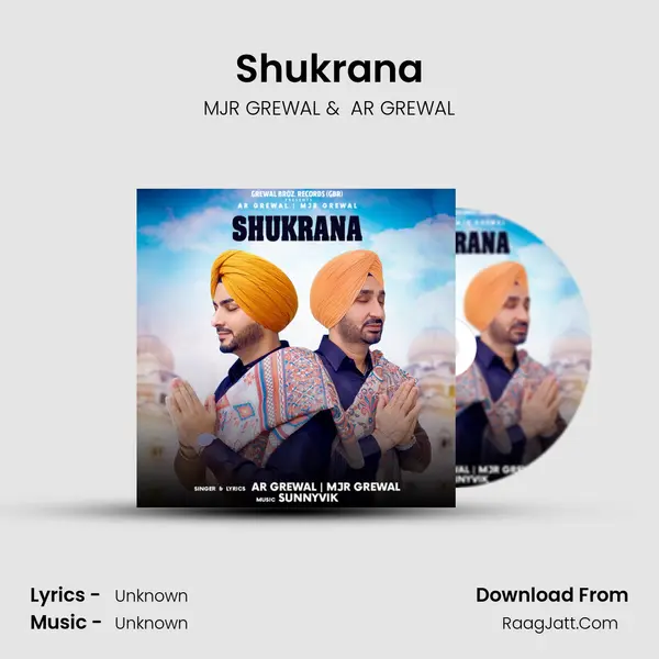 Shukrana MP3 Song by MJR GREWAL Cover