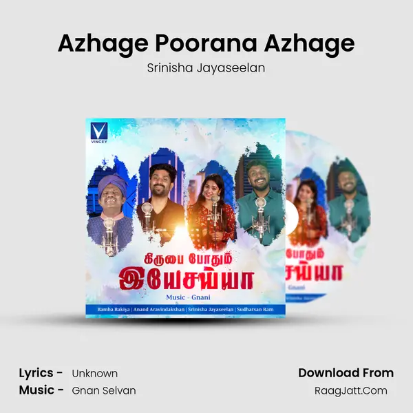 Azhage Poorana Azhage MP3 Song by Srinisha Jayaseelan Cover