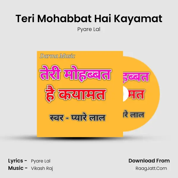 Teri Mohabbat Hai Kayamat mp3 song