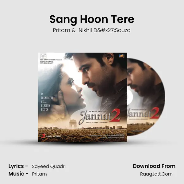 Sang Hoon Tere MP3 Song by Pritam Cover