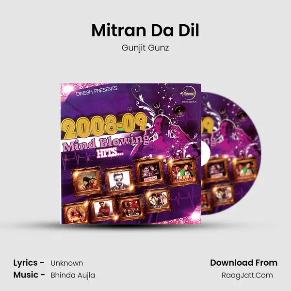 Mitran Da Dil MP3 Song by Gunjit Gunz Cover