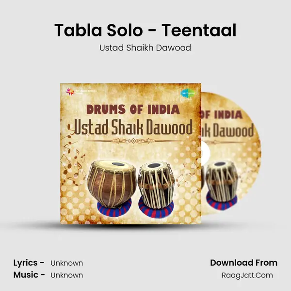 Tabla Solo - Teentaal MP3 Song by Ustad Shaikh Dawood Cover