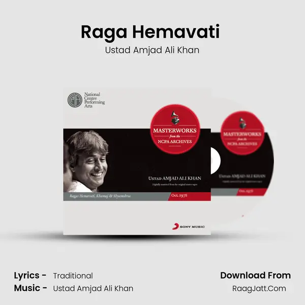 Raga Hemavati (Khyal in Roopak Taal) MP3 Song by Ustad Amjad Ali Khan Cover