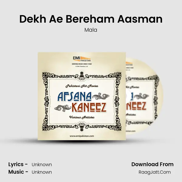 Dekh Ae Bereham Aasman MP3 Song by Mala Cover