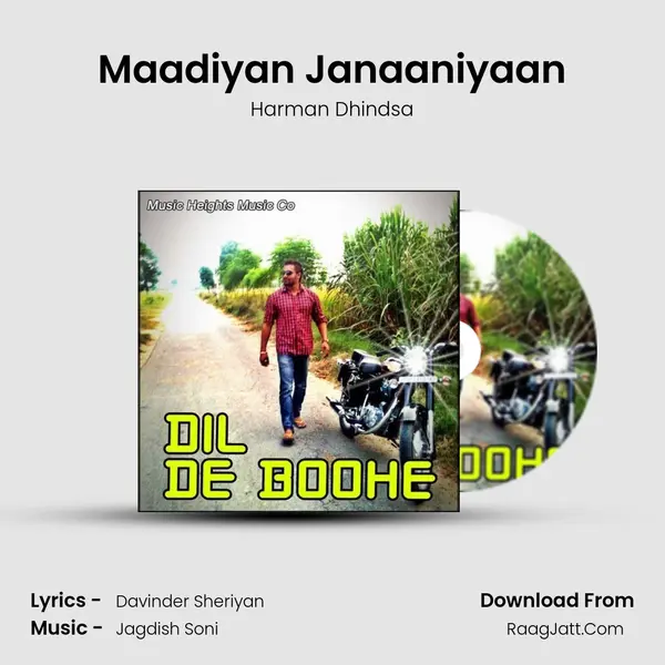 Maadiyan Janaaniyaan MP3 Song by Harman Dhindsa Cover