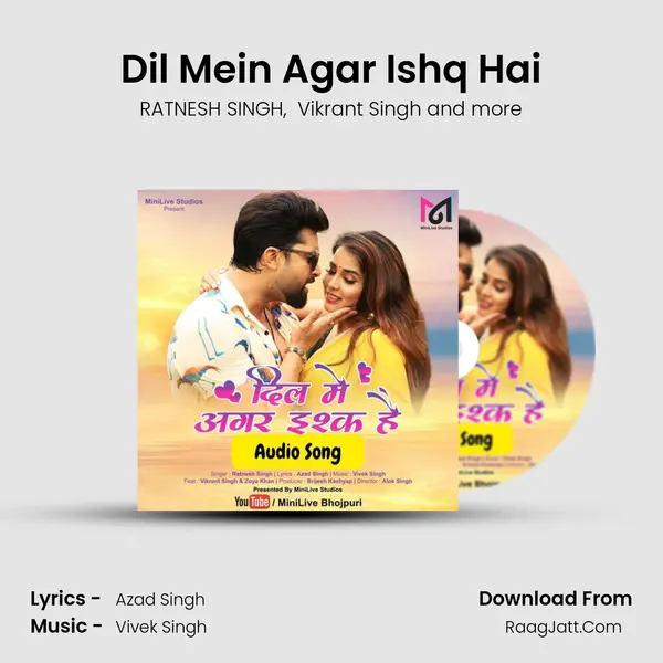 Dil Mein Agar Ishq Hai MP3 Song by RATNESH SINGH Cover