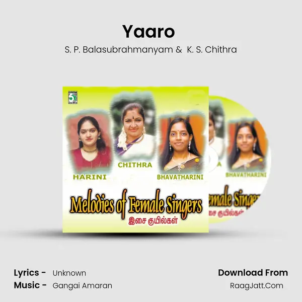 Yaaro (From "Chennai-600028") Cover