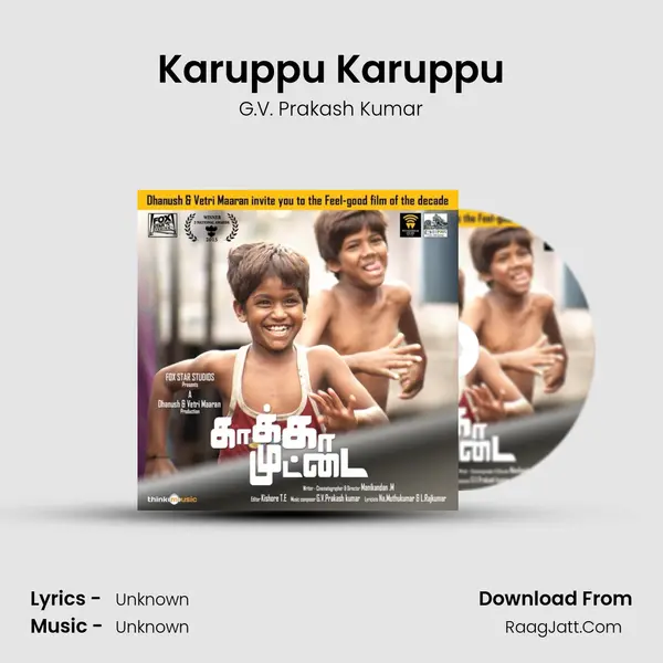 Karuppu Karuppu MP3 Song by G.V. Prakash Kumar Cover