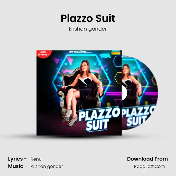 Plazzo Suit - krishan gonder
