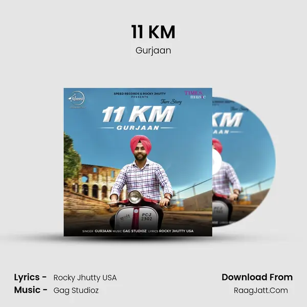 11 KM MP3 Song by Gurjaan Cover