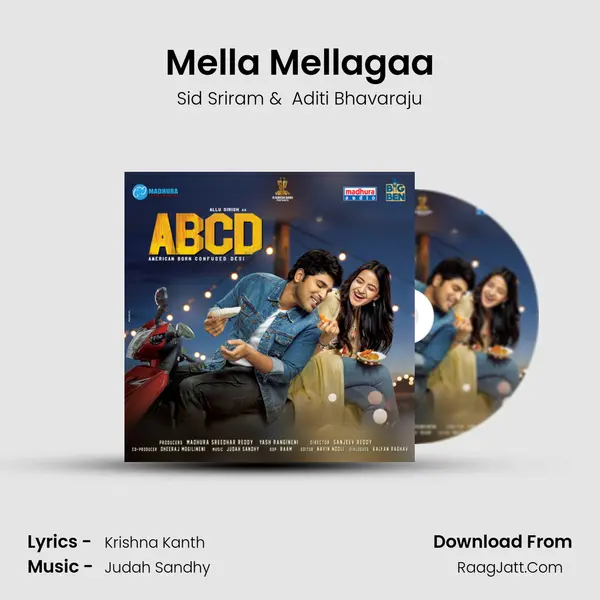 Mella Mellagaa MP3 Song by Sid Sriram Cover