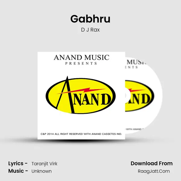 Gabhru MP3 Song by D J Rax Cover