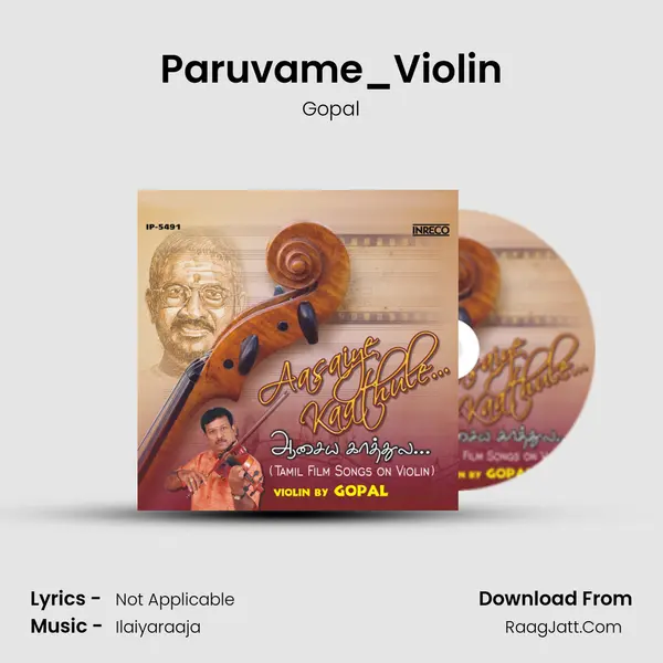 Paruvame_Violin MP3 Song by Gopal Cover