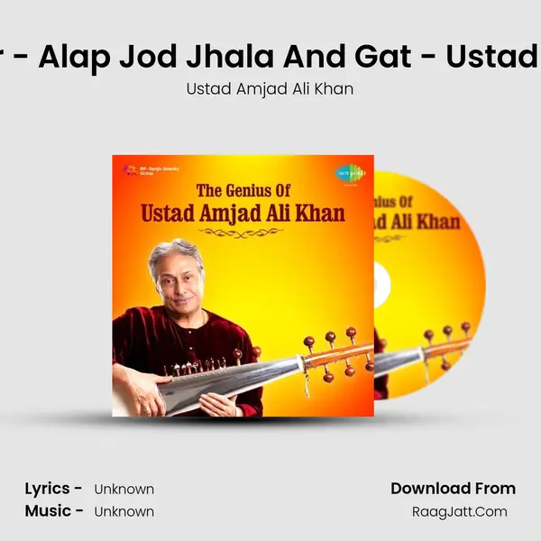 Miyan Ki Malhar - Alap Jod Jhala And Gat - Ustad Amjad Ali Khan MP3 Song by Ustad Amjad Ali Khan Cover
