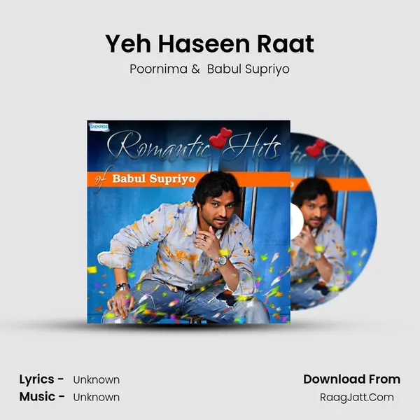 Yeh Haseen Raat MP3 Song by Poornima Cover