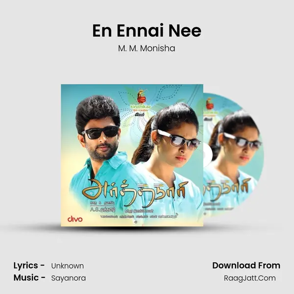 En Ennai Nee MP3 Song by M. M. Monisha Cover