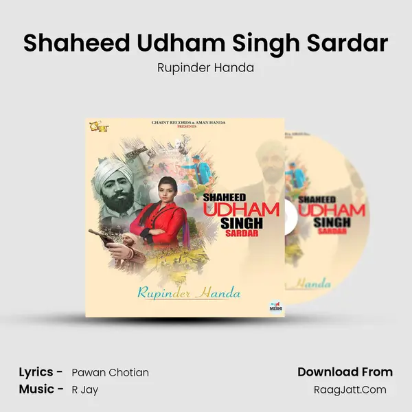 Shaheed Udham Singh Sardar MP3 Song by Rupinder Handa Cover