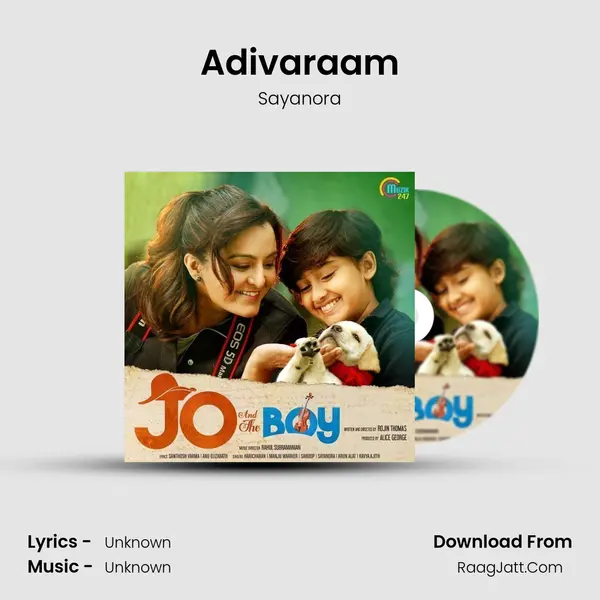 Adivaraam MP3 Song by Sayanora Cover