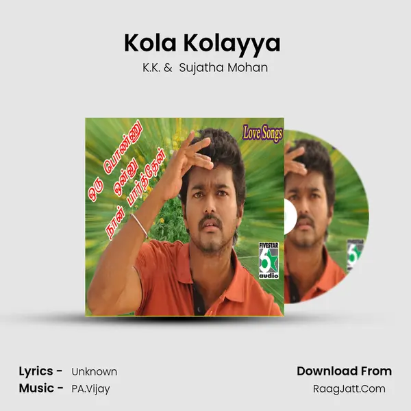Kola Kolayya (From "Ponniyin Selvan") Cover
