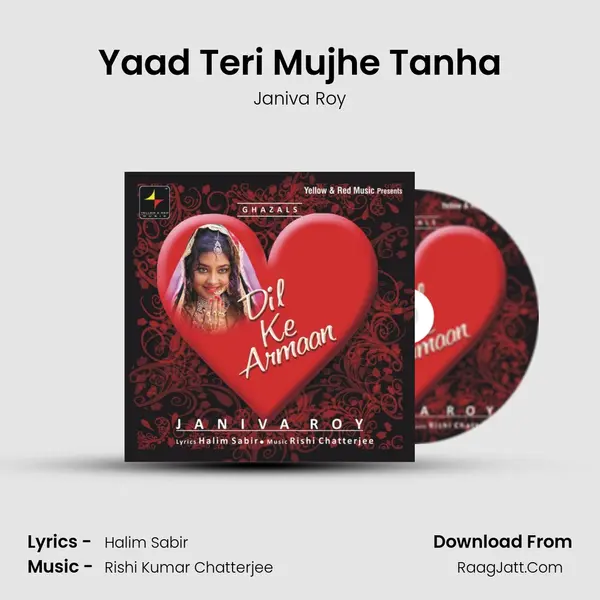 Yaad Teri Mujhe Tanha MP3 Song by Janiva Roy Cover