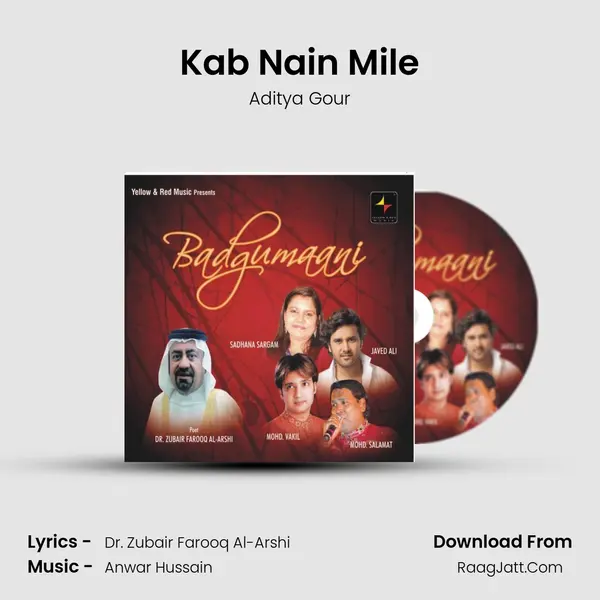 Kab Nain Mile MP3 Song by Aditya Gour Cover