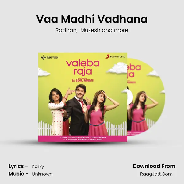 Vaa Madhi Vadhana MP3 Song by Radhan Cover