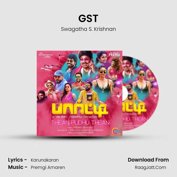 GST MP3 Song by Swagatha S. Krishnan Cover