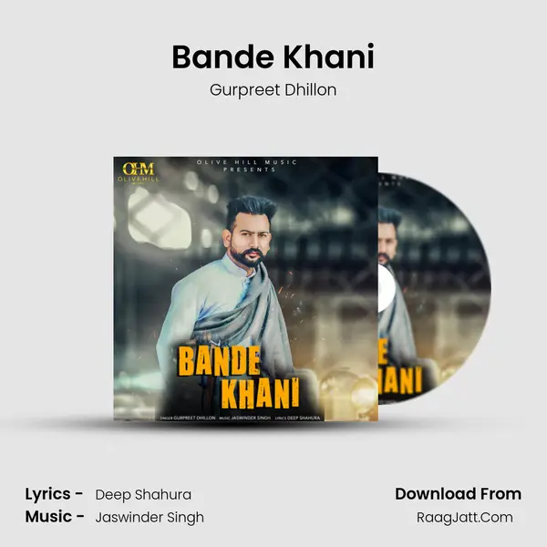 Bande Khani MP3 Song by Gurpreet Dhillon Cover