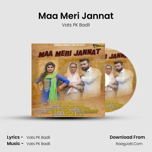 Maa Meri Jannat MP3 Song by Vats PK Badli Cover