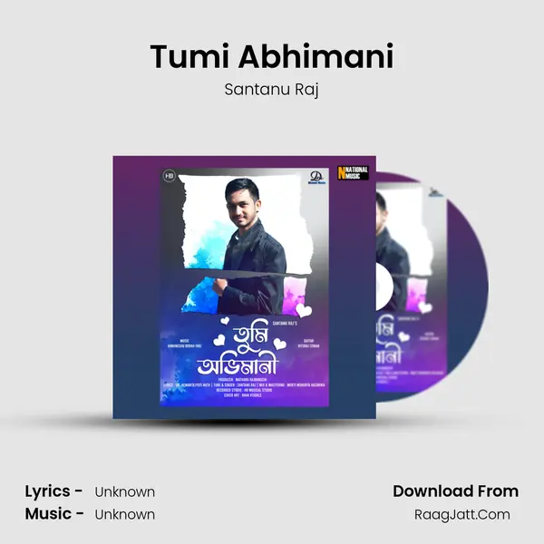 Tumi Abhimani MP3 Song by Santanu Raj Cover