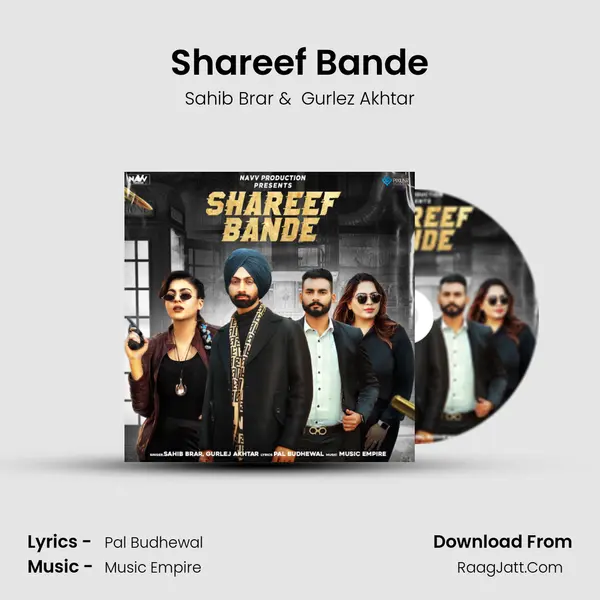 Shareef Bande MP3 Song by Sahib Brar Cover