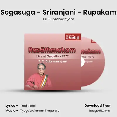 Sogasuga - Sriranjani - Rupakam MP3 Song by T.R. Subramanyam Cover