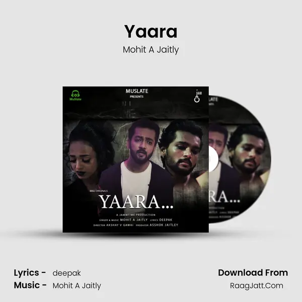 Yaara MP3 Song by Mohit A Jaitly Cover