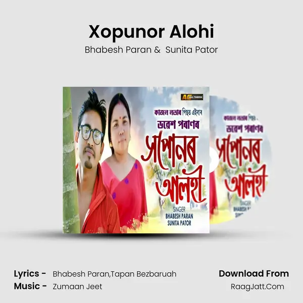 Xopunor Alohi MP3 Song by Bhabesh Paran Cover