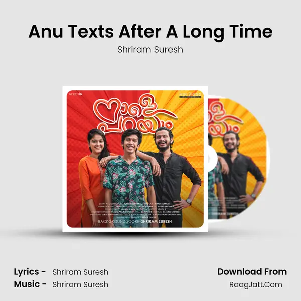 Anu Texts After A Long Time MP3 Song by Shriram Suresh Cover