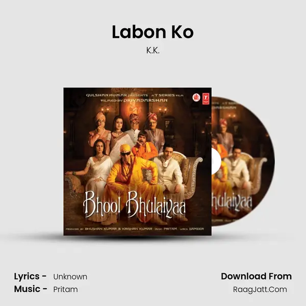 Labon Ko MP3 Song by K.K. Cover