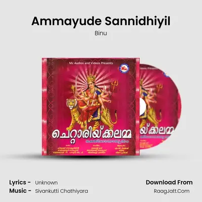 Ammayude Sannidhiyil MP3 Song by Binu Cover
