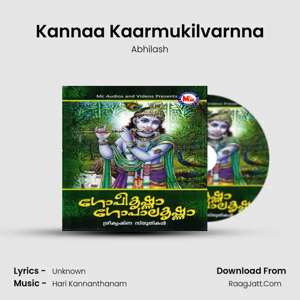 Kannaa Kaarmukilvarnna MP3 Song by Abhilash Cover