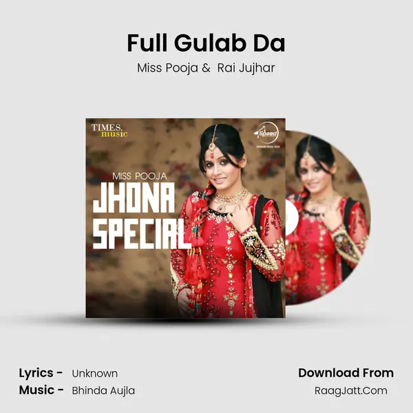 Full Gulab Da MP3 Song by Miss Pooja Cover